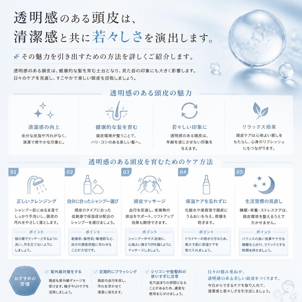 青白い透明感がもたらす美しさ