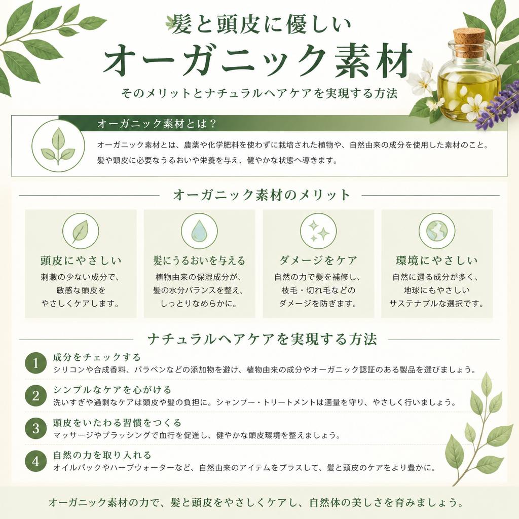 オーガニック素材の重要性