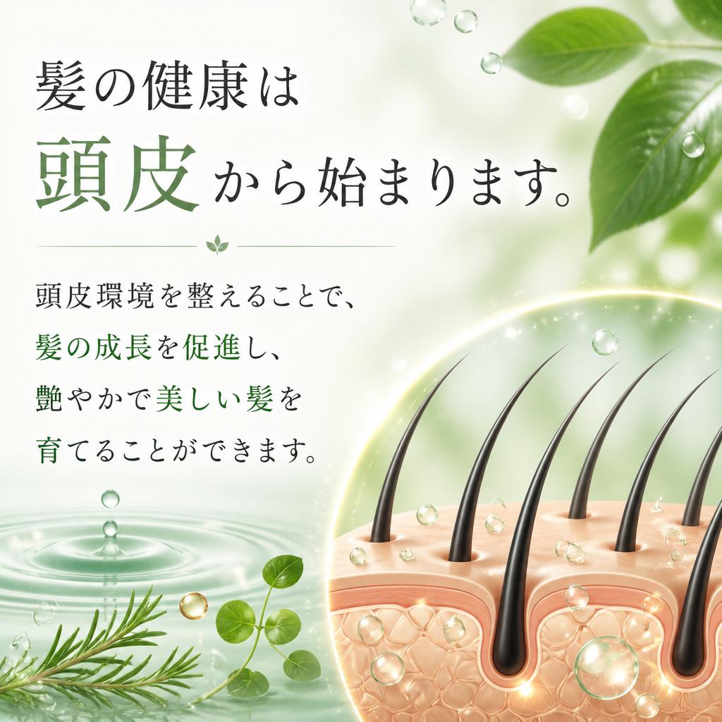 頭皮ケアの重要性
