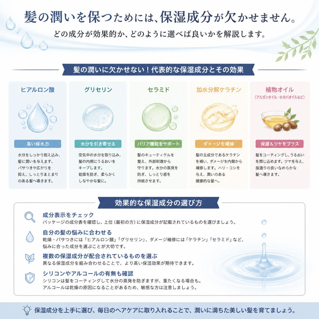 4. 保湿成分の重要性