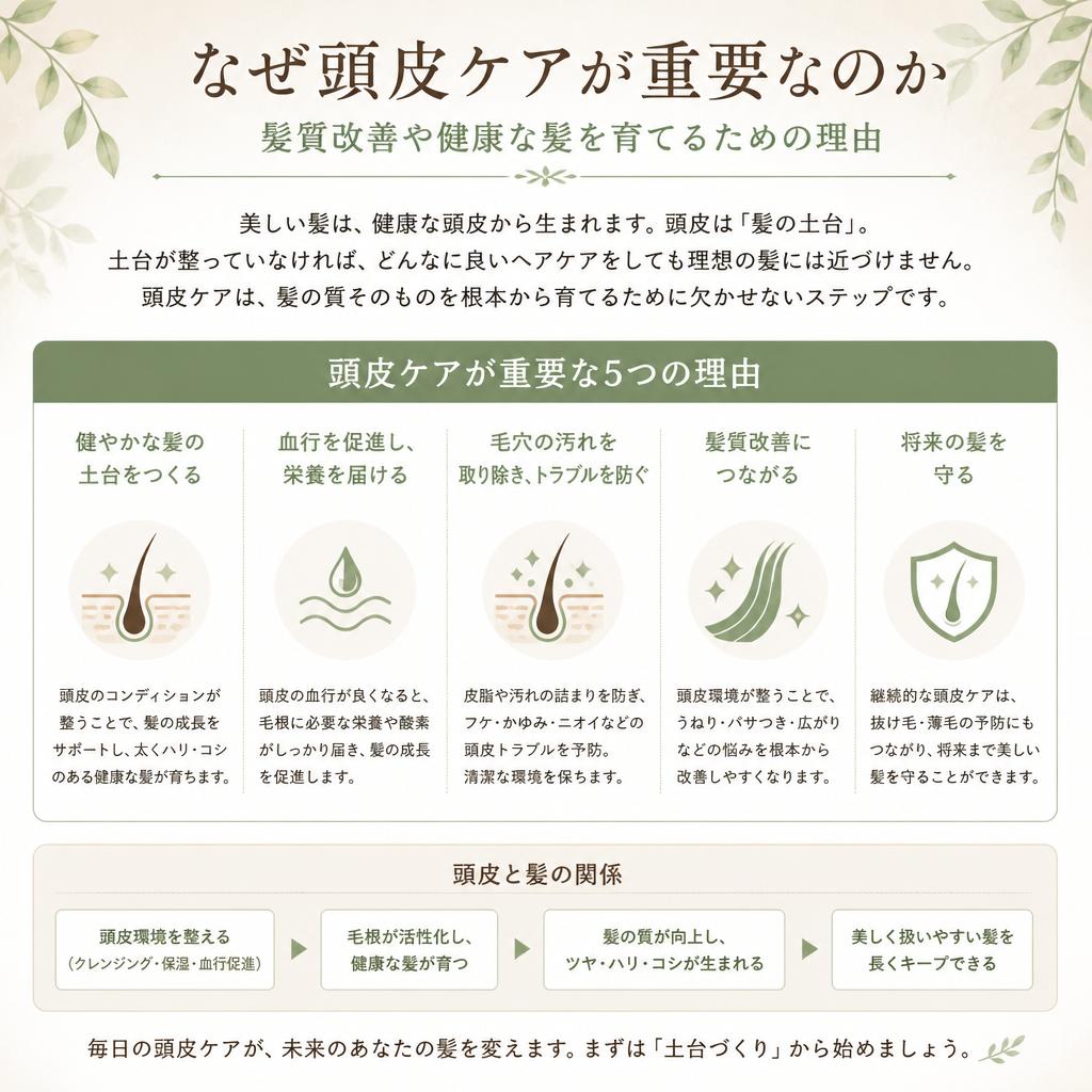 2. 頭皮ケアの重要性