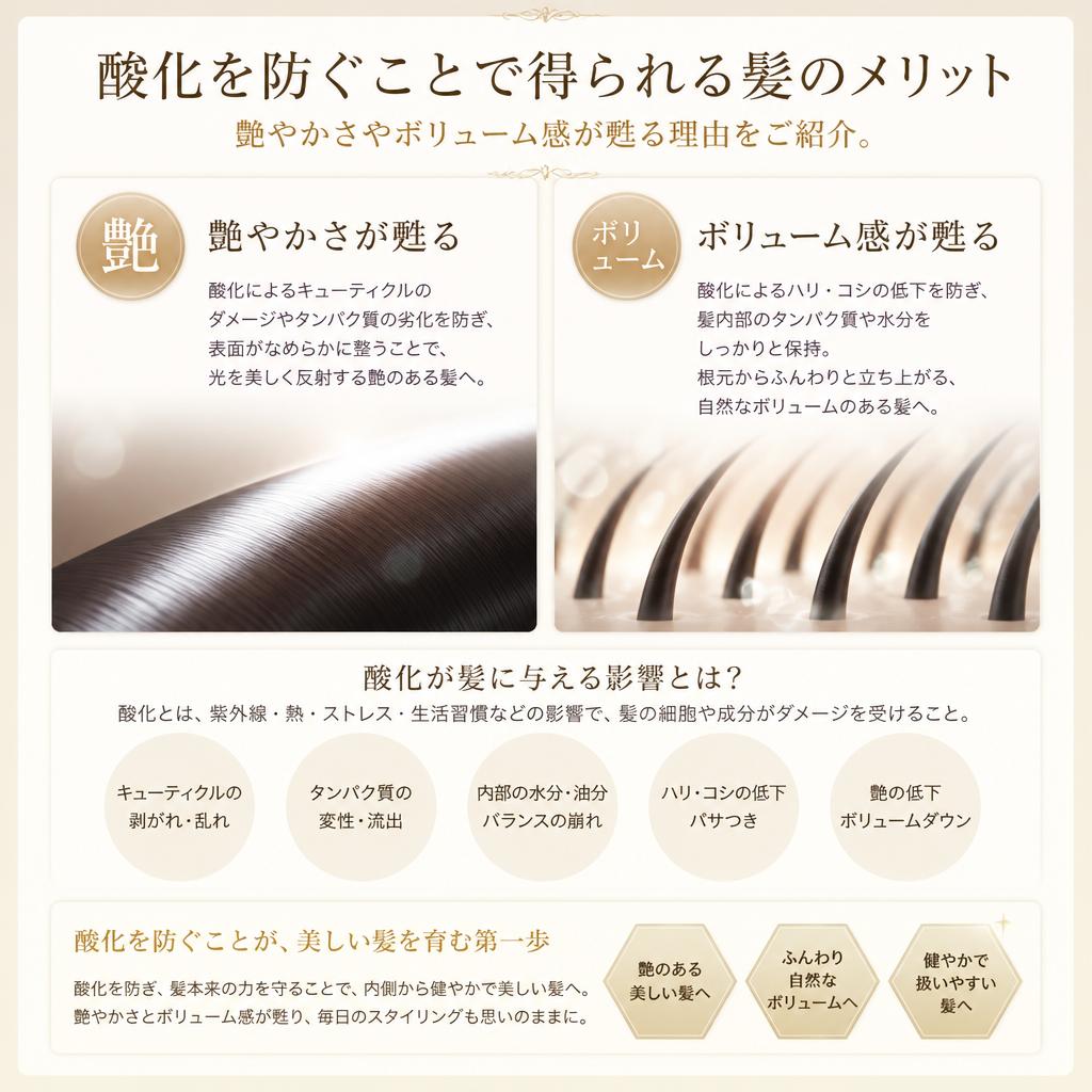 酸化防止の重要性