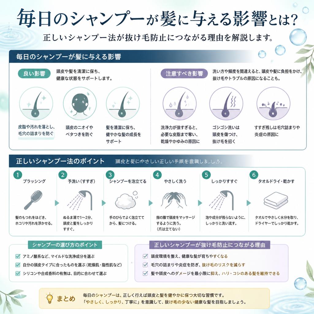 2. シャンプーの重要性