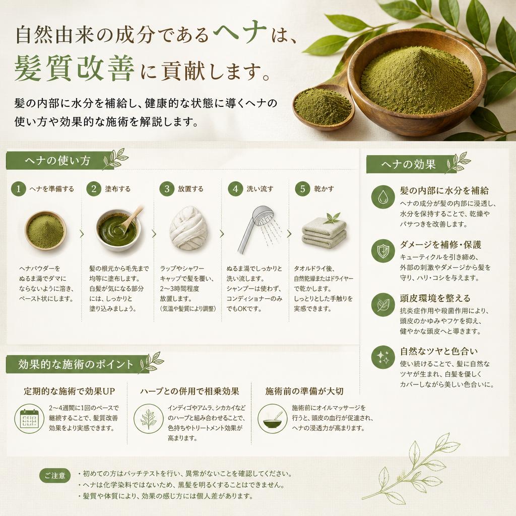 ヘナの効果