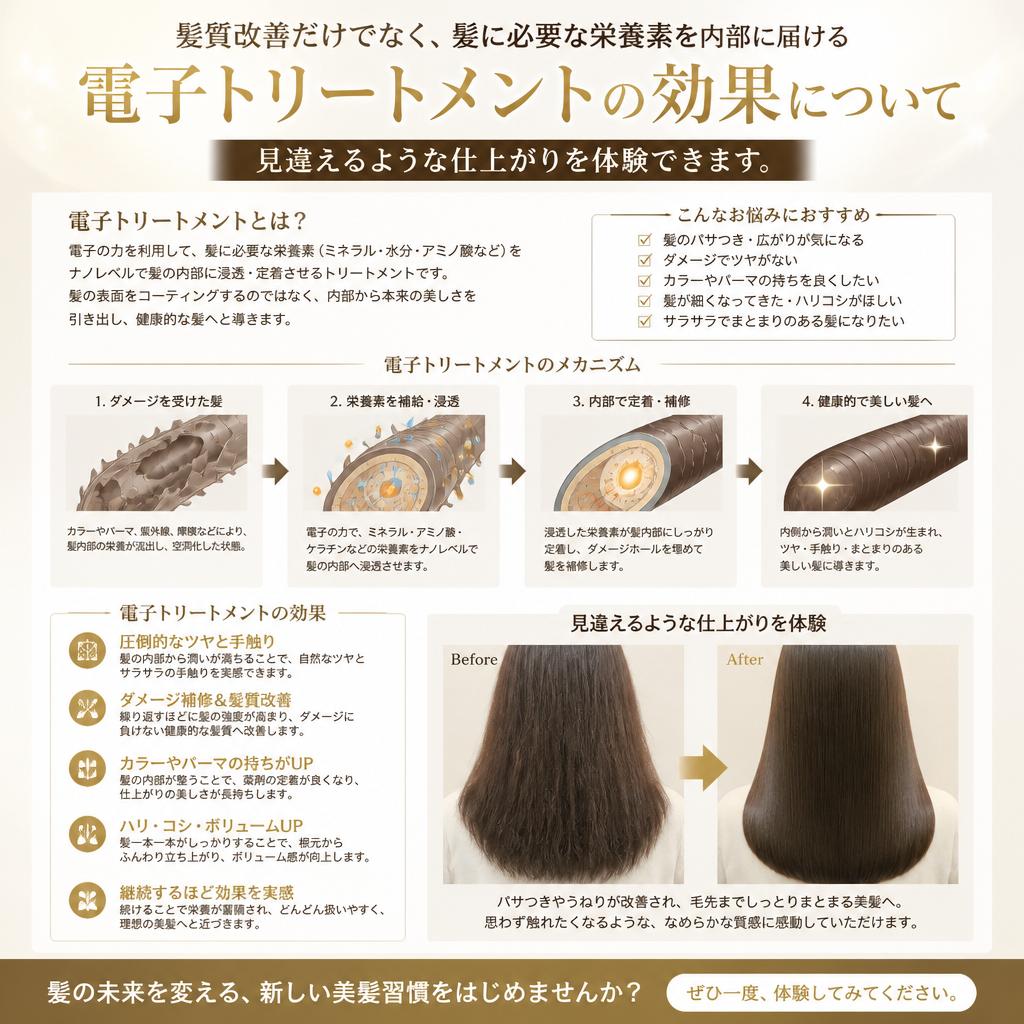 電子トリートメントの効果