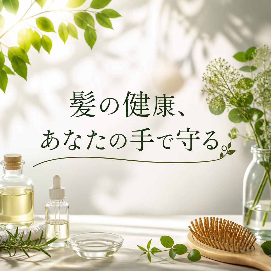 髪の健康、あなたの手で守る。
