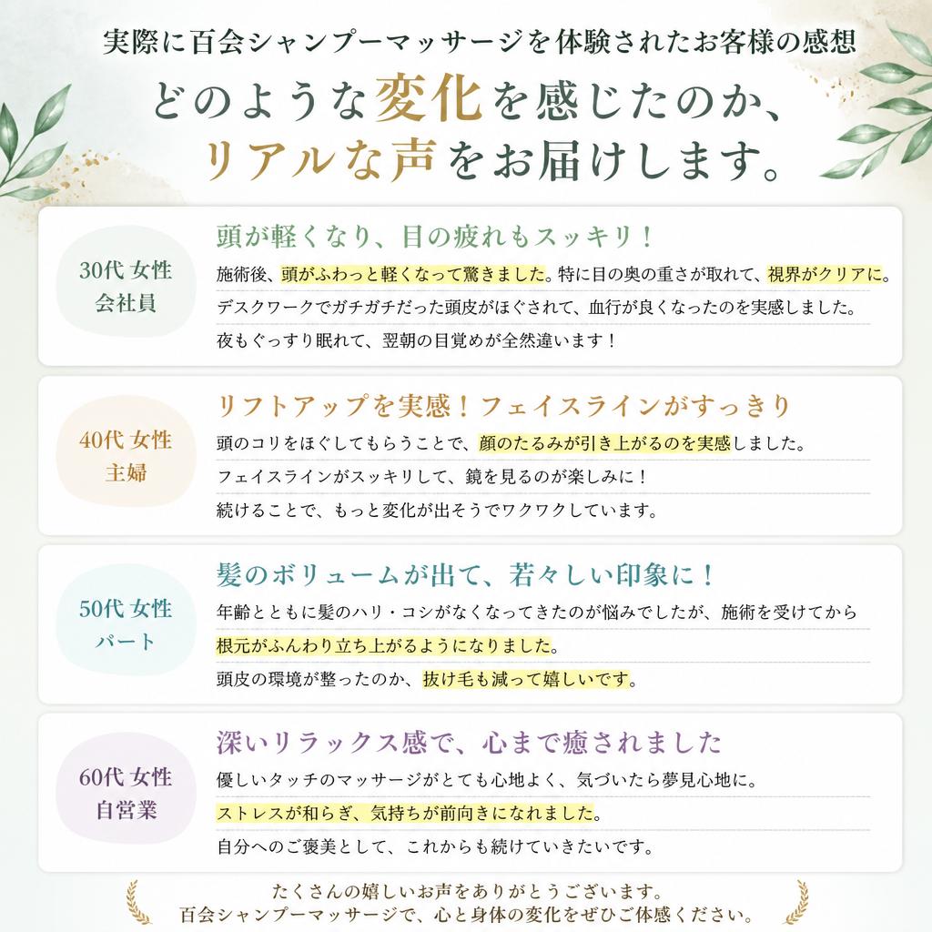 5.お客様の声